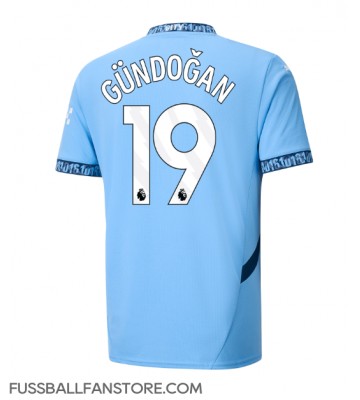 Manchester City Ilkay Gundogan #19 Replik Heimtrikot 2024-25 Kurzarm